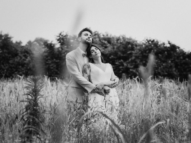 Il matrimonio di Gianmarco e Francesca a Ozzero, Milano 73