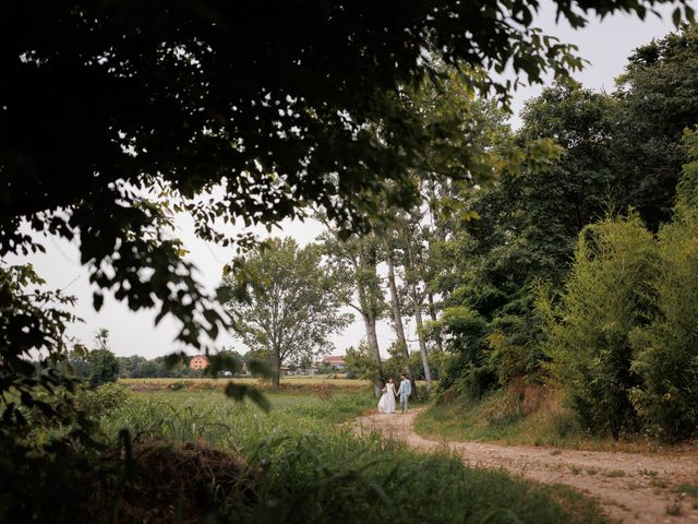Il matrimonio di Gianmarco e Francesca a Ozzero, Milano 83