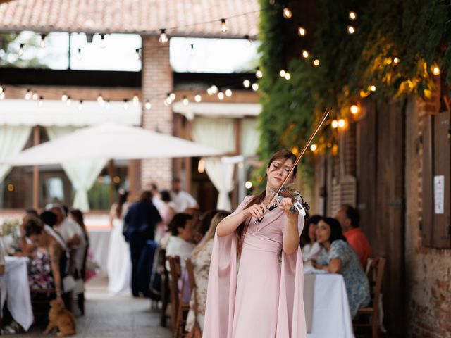 Il matrimonio di Gianmarco e Francesca a Ozzero, Milano 91