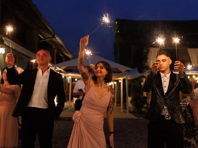 Il matrimonio di Gianmarco e Francesca a Ozzero, Milano 109