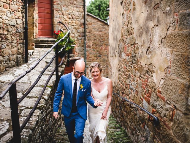 Il matrimonio di Matthew e Sophia a Monte San Savino, Arezzo 41