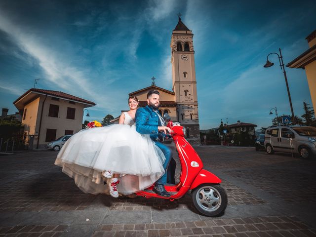 Il matrimonio di Damiano e Francesca a Mossa, Gorizia 40