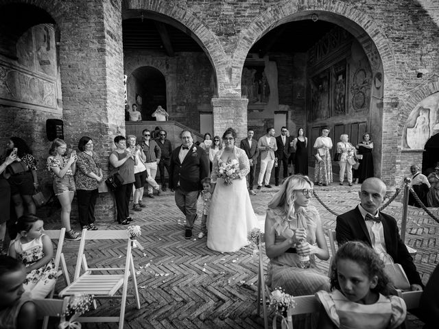 Il matrimonio di Rocco e Lisa a San Gimignano, Siena 17