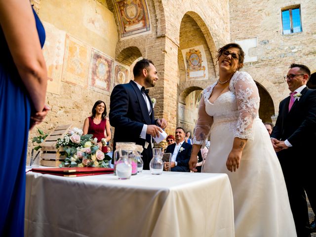 Il matrimonio di Rocco e Lisa a San Gimignano, Siena 24