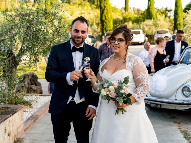 Il matrimonio di Rocco e Lisa a San Gimignano, Siena 38