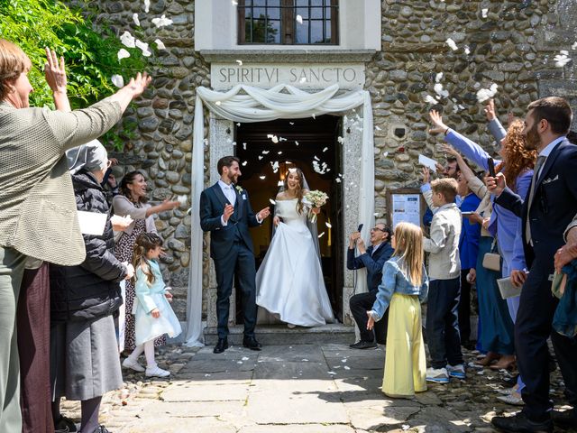 Il matrimonio di Riccardo e Giulia a Comignago, Novara 35