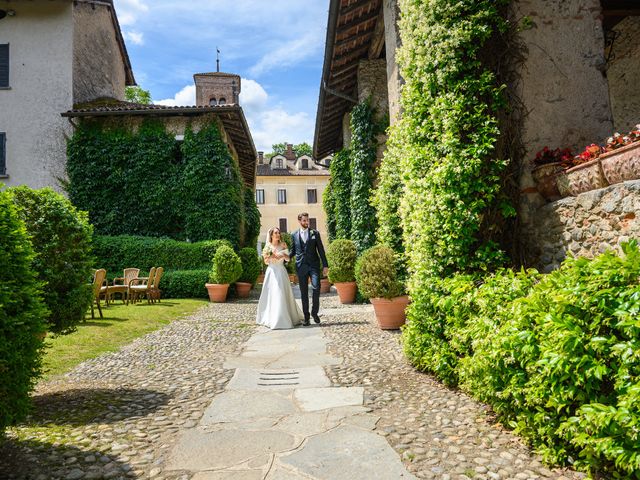 Il matrimonio di Riccardo e Giulia a Comignago, Novara 42