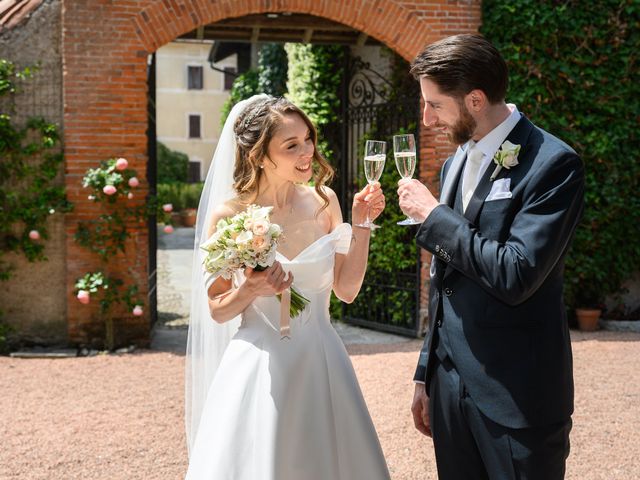 Il matrimonio di Riccardo e Giulia a Comignago, Novara 43