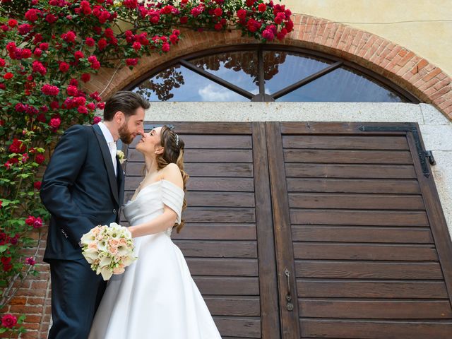 Il matrimonio di Riccardo e Giulia a Comignago, Novara 54