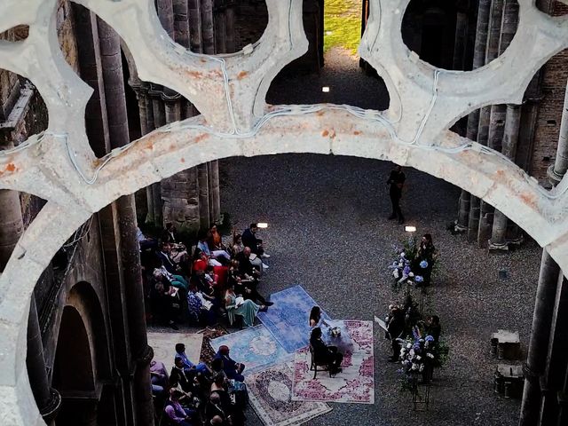 Il matrimonio di Giuseppe e Elena a Chiusdino, Siena 33