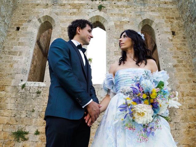 Il matrimonio di Giuseppe e Elena a Chiusdino, Siena 36