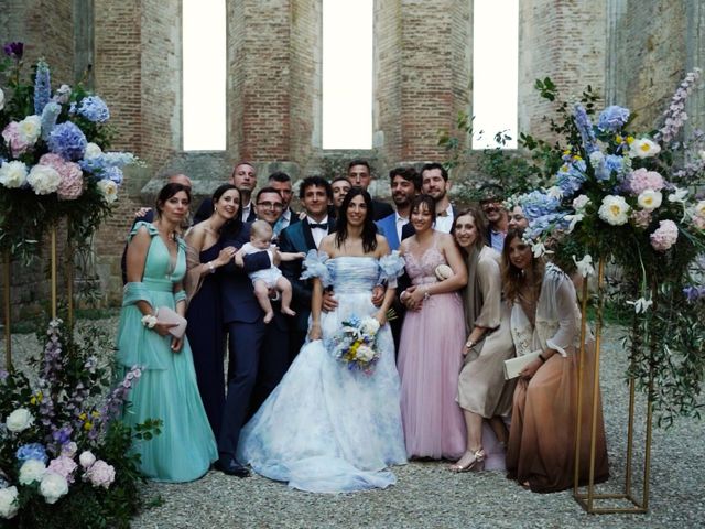 Il matrimonio di Giuseppe e Elena a Chiusdino, Siena 40