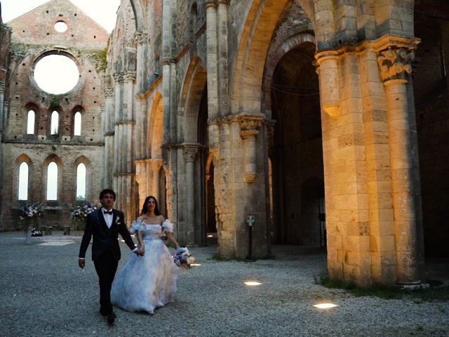 Il matrimonio di Giuseppe e Elena a Chiusdino, Siena 42