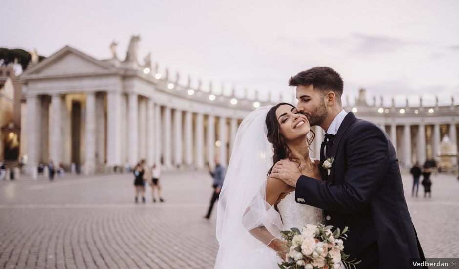 Il matrimonio di Riccardo e Giulia a Roma, Roma