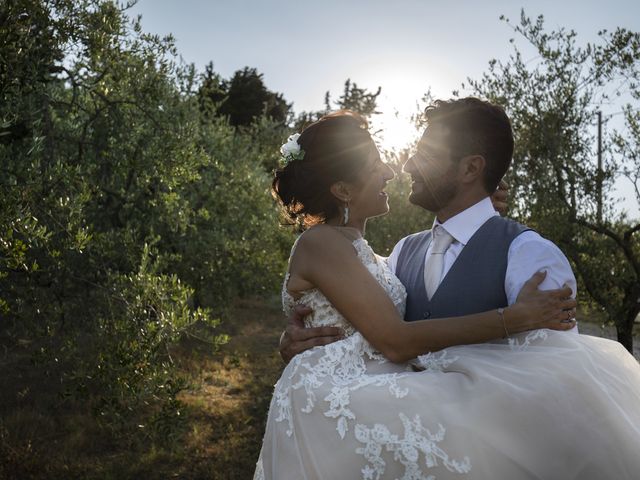 Il matrimonio di Davide e Barbara a Carmignano, Prato 56