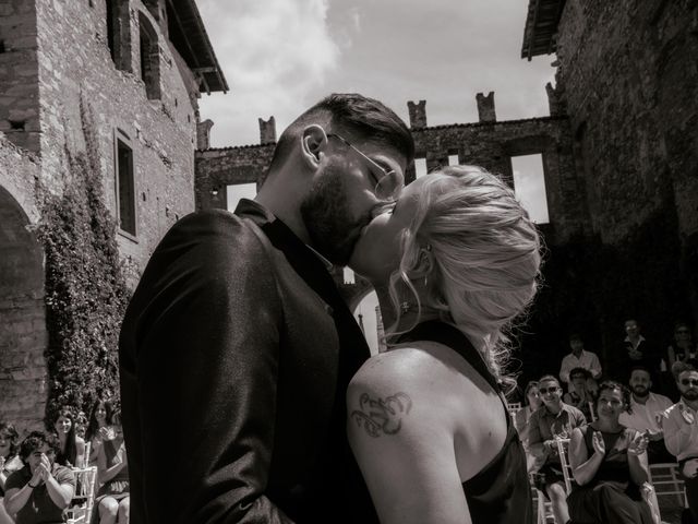 Il matrimonio di Teo e Sharon a Cavernago, Bergamo 74