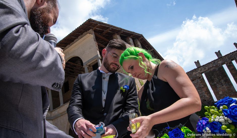 Il matrimonio di Teo e Sharon a Cavernago, Bergamo