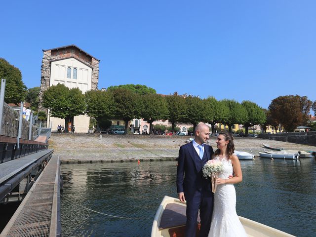 Il matrimonio di Giavid e Laura a Angera, Varese 11