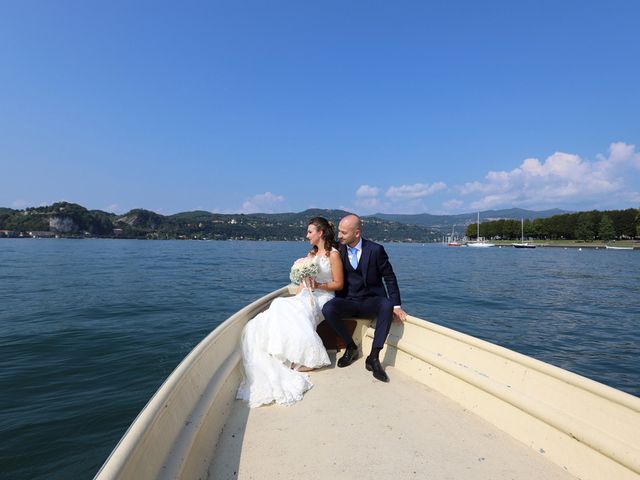Il matrimonio di Giavid e Laura a Angera, Varese 13