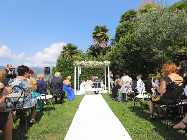 Il matrimonio di Giavid e Laura a Angera, Varese 16