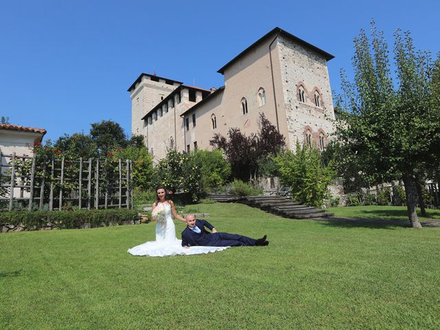 Il matrimonio di Giavid e Laura a Angera, Varese 28