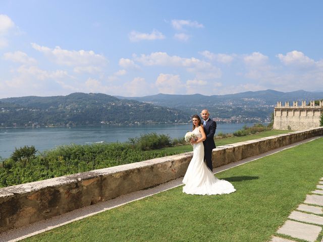 Il matrimonio di Giavid e Laura a Angera, Varese 32