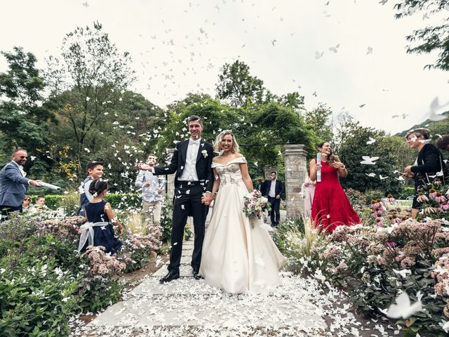 Il matrimonio di Valeria e Amedeo a Ubiale Clanezzo, Bergamo 92