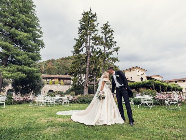 Il matrimonio di Valeria e Amedeo a Ubiale Clanezzo, Bergamo 129