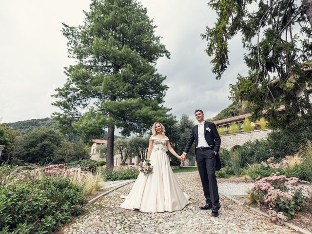 Il matrimonio di Valeria e Amedeo a Ubiale Clanezzo, Bergamo 132