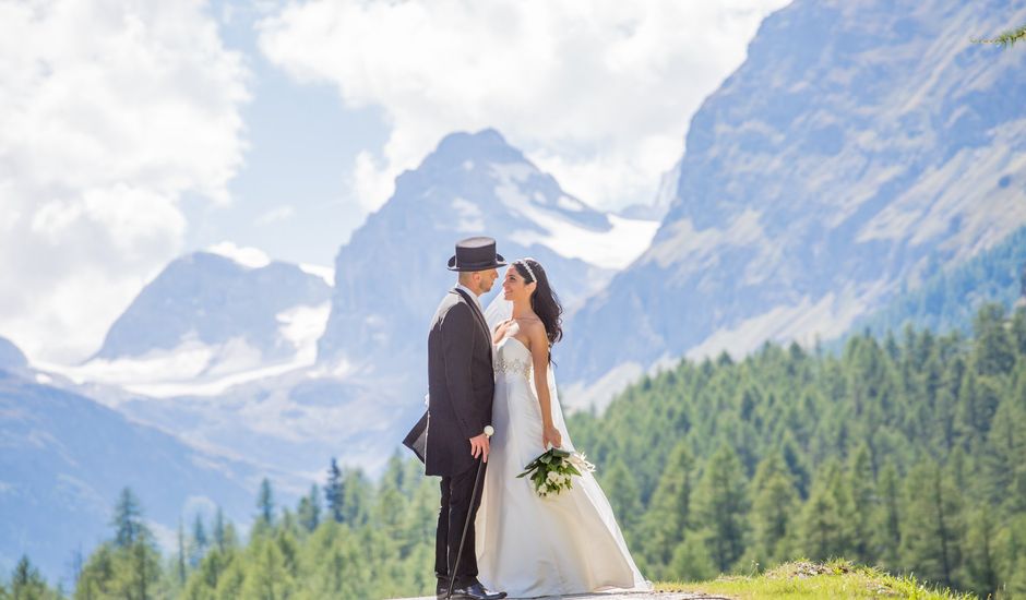 Il matrimonio di Roberto e Silvia a Introd, Aosta