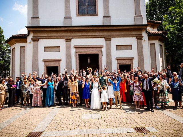 Il matrimonio di Lorenzo e Francesca a Bresso, Milano 57