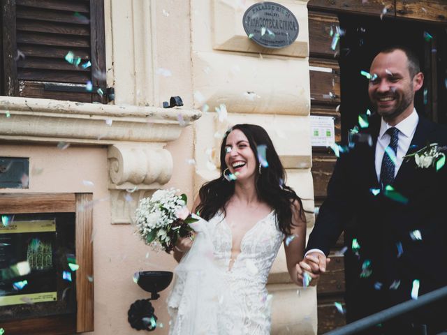 Il matrimonio di Federico e Pina a Monte San Martino, Macerata 29