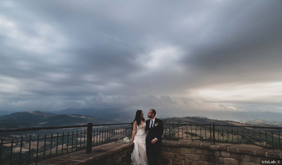 Il matrimonio di Federico e Pina a Monte San Martino, Macerata