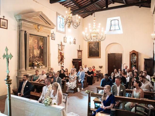 Il matrimonio di Claudio e Jasmin a Cortona, Arezzo 3