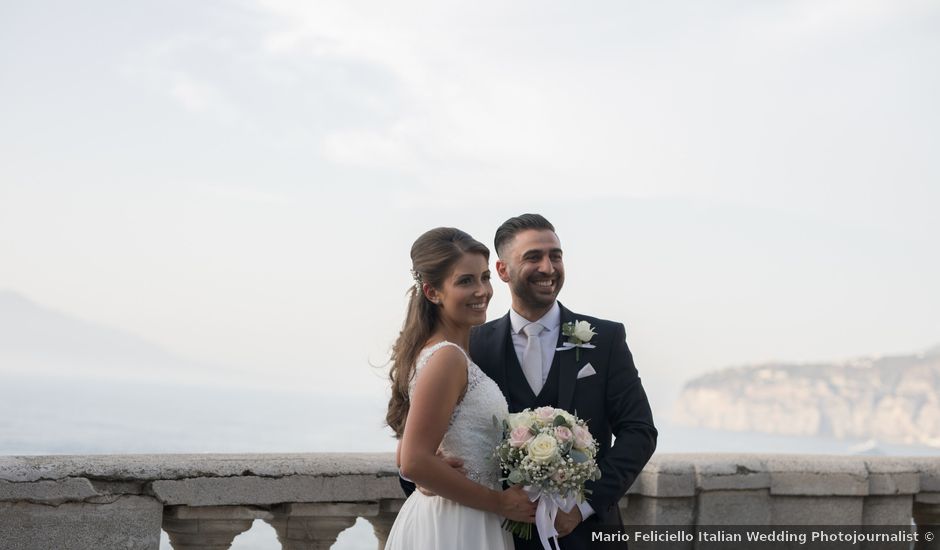 Il matrimonio di Theo e Daniela a Sorrento, Napoli