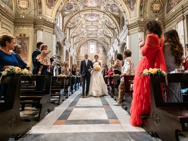 Il matrimonio di Francesca e Valerio a Angera, Varese 17