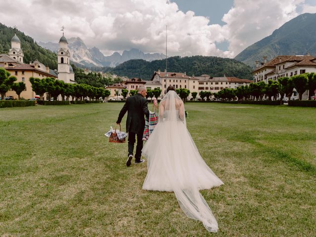 Il matrimonio di Michele e Alessandra a Agordo, Belluno 32