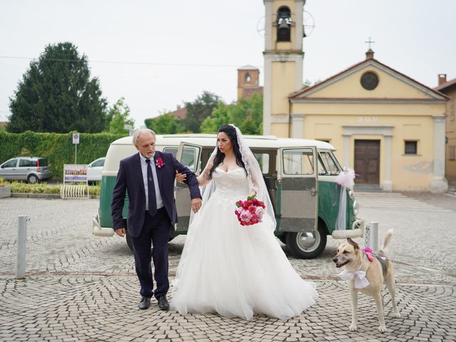 Il matrimonio di Matteo e Viviana a Sant&apos;Angelo Lomellina, Pavia 32