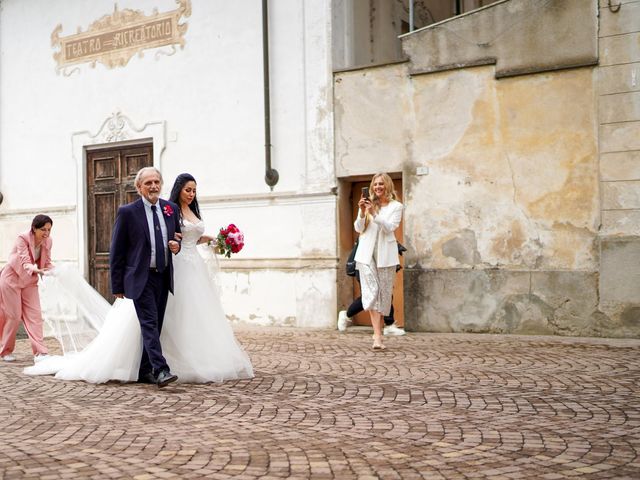 Il matrimonio di Matteo e Viviana a Sant&apos;Angelo Lomellina, Pavia 34