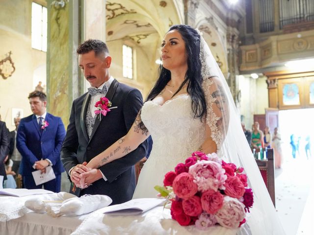 Il matrimonio di Matteo e Viviana a Sant&apos;Angelo Lomellina, Pavia 66