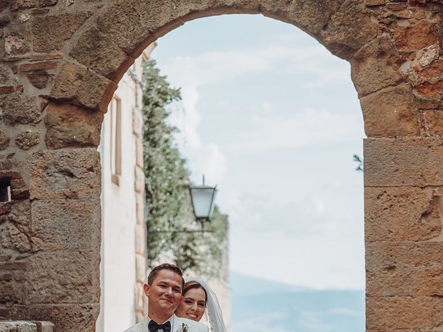 Il matrimonio di Anna e Igor a Pienza, Siena 32