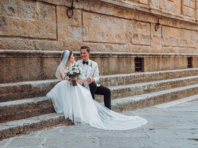 Il matrimonio di Anna e Igor a Pienza, Siena 35