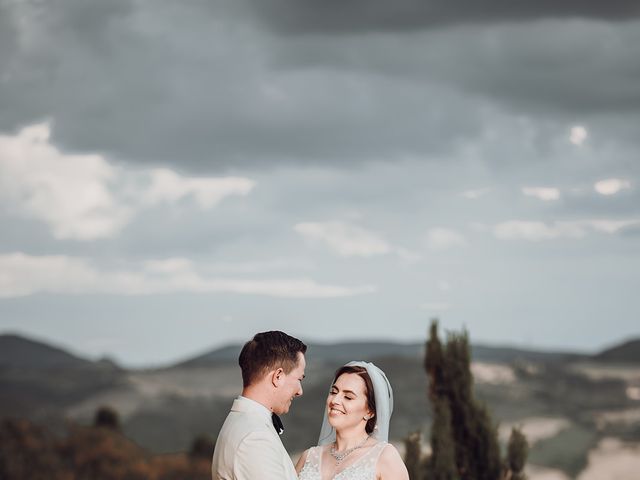 Il matrimonio di Anna e Igor a Pienza, Siena 41