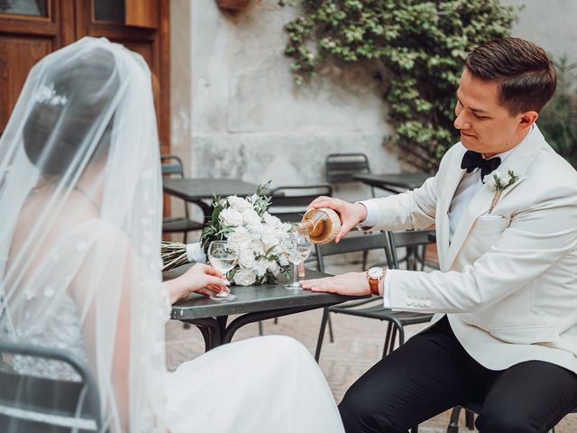 Il matrimonio di Anna e Igor a Pienza, Siena 43