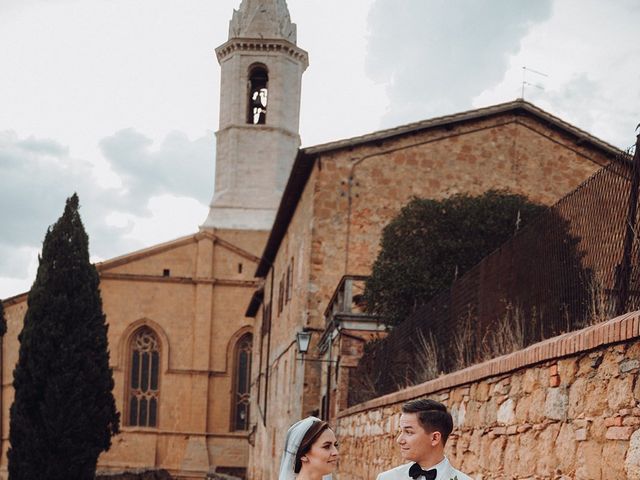 Il matrimonio di Anna e Igor a Pienza, Siena 54