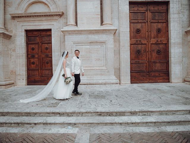 Il matrimonio di Anna e Igor a Pienza, Siena 55