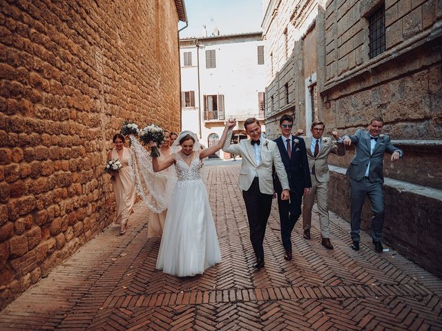 Il matrimonio di Anna e Igor a Pienza, Siena 56