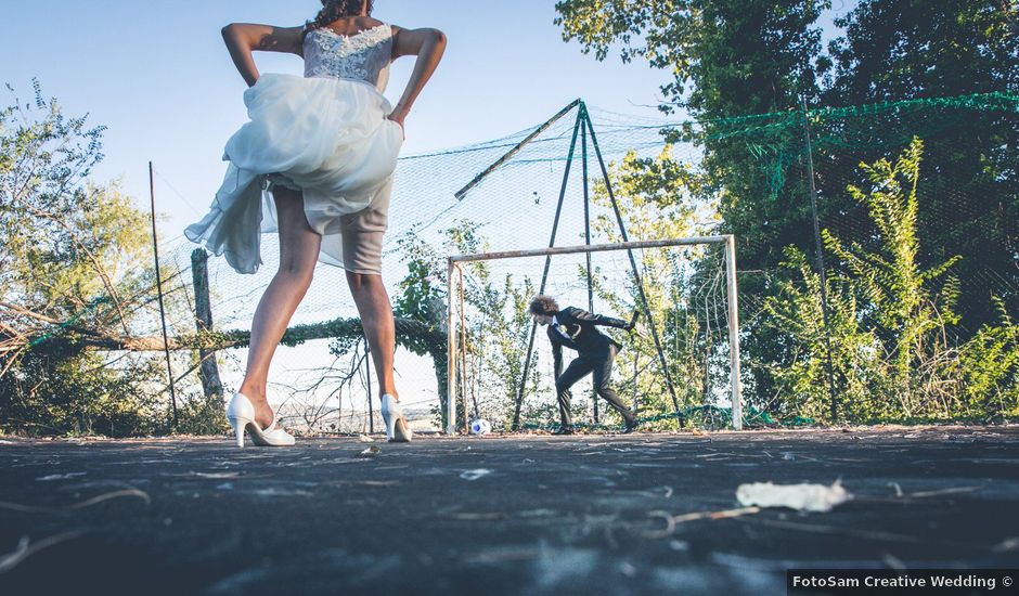 Il matrimonio di Filippo e Lucia a Corinaldo, Ancona