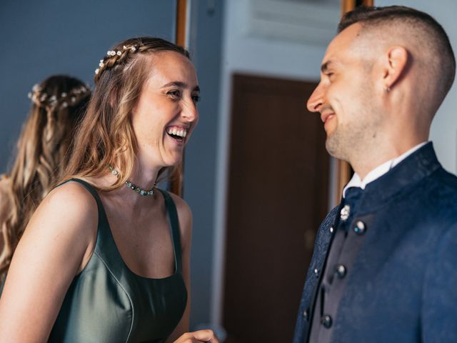 Il matrimonio di Davide e Carlotta a Pantigliate, Milano 2