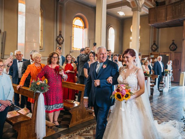 Il matrimonio di Davide e Carlotta a Pantigliate, Milano 18